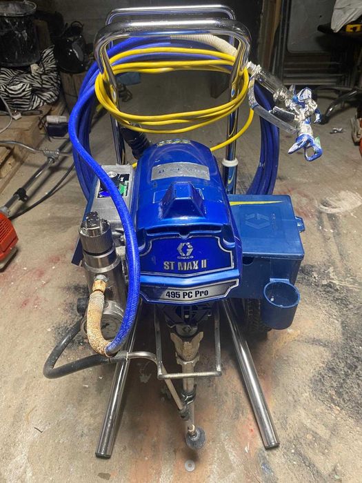 Vand pompa de vopsit Graco folosita pe santiere in Anglia