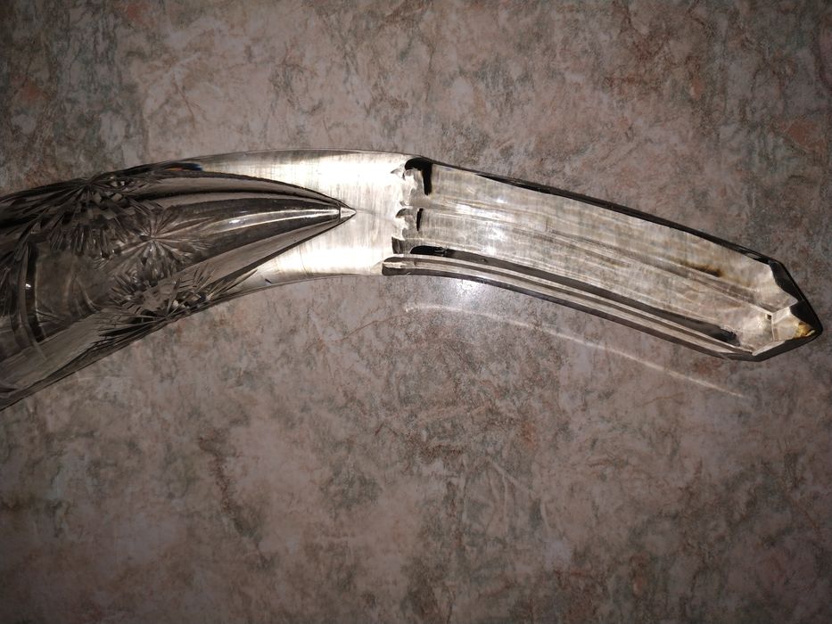 Хрустальный рог для вина