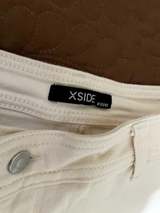 Дамски дънки, L, Л, бели