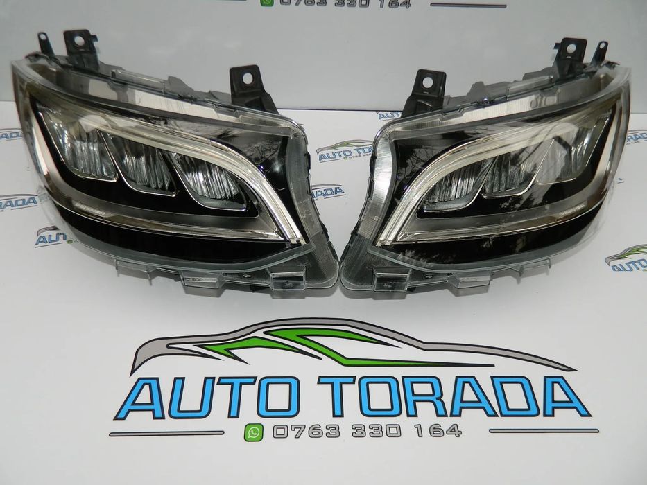 Faruri ,Far stanga dreapta Mercedes Sprinter Full Led an 2018 2019 2020 2021 2022 2023 2024 2025 2026 cod A9109069600, A9109069500