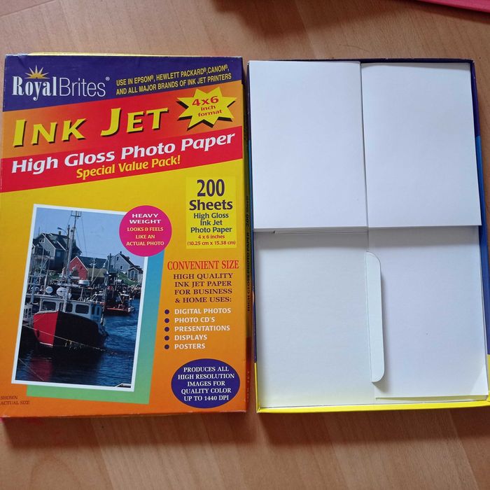 Фотобумага (размер 10/15 см)