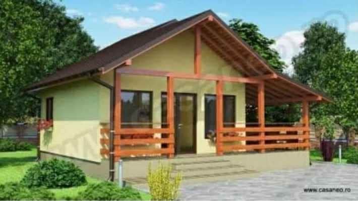 Vand container tip căsuța de locuit 10x7