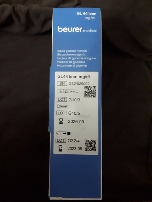 Aparat masurare glicemie,Beurer, germany,sigilat,trimit in tara!!