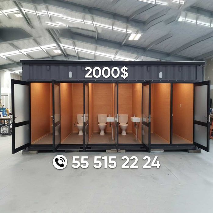 Konteyner & konteyner tualet, xojatxona