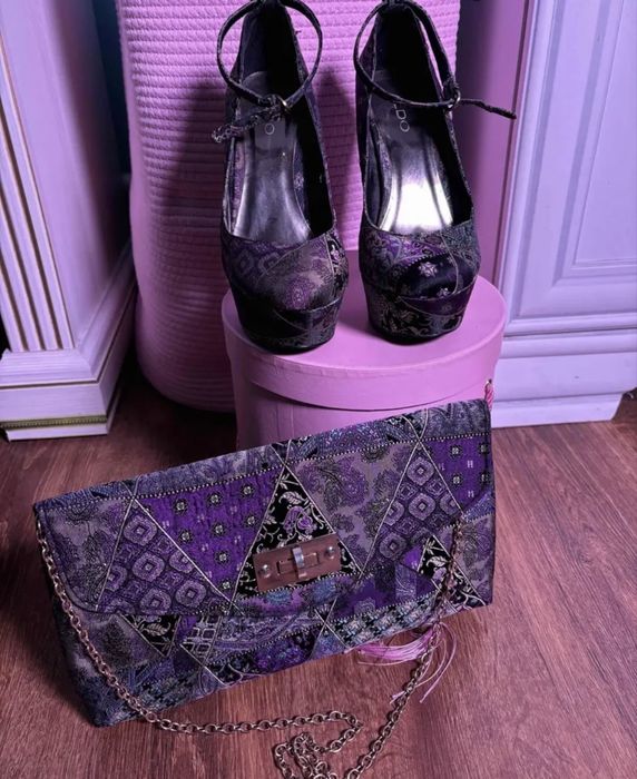 шикарные туфли и клатч Aldo
