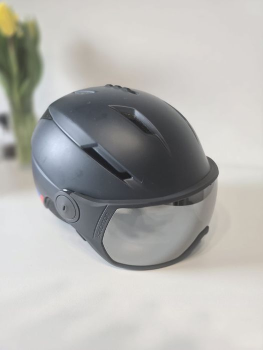 Casca ski barbati Salomon cu viziera