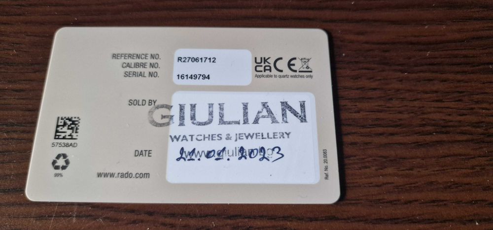 Дамски часовник RADO