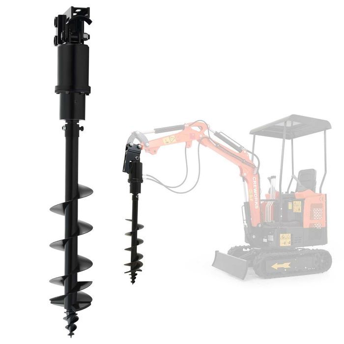 Foreze - Burghiu pentru miniexcavator Case