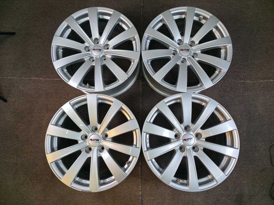 4 Jante Aliaj 5x112 17'' 8J ET 42 - VW Golf Passat Tiguan Touran Sharan Caddy / Skoda Octavia Superb Kodiaq / Audi A3 A4 A5 A6 Q3 Q5 !