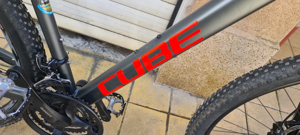 Алуминиево MTB колело Cube Analog 29" цола / инча с вилка Rockshox Recon и Shimano XT  Модел 2022г и X-Zite 26" цола инча с вилка Rockshox
