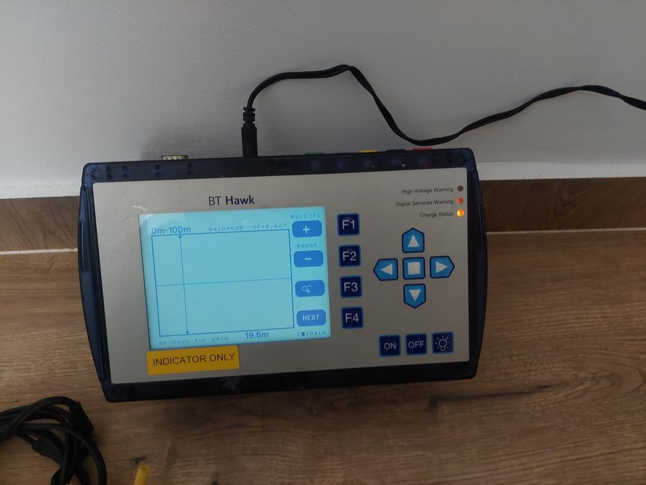 BT HAWK TDR tester cabluri curent , internet , cupru