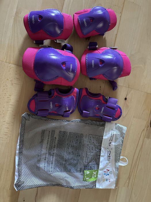 Set Role copii Oxelo (30-32) + Protecții complete + Pantaloni protecție