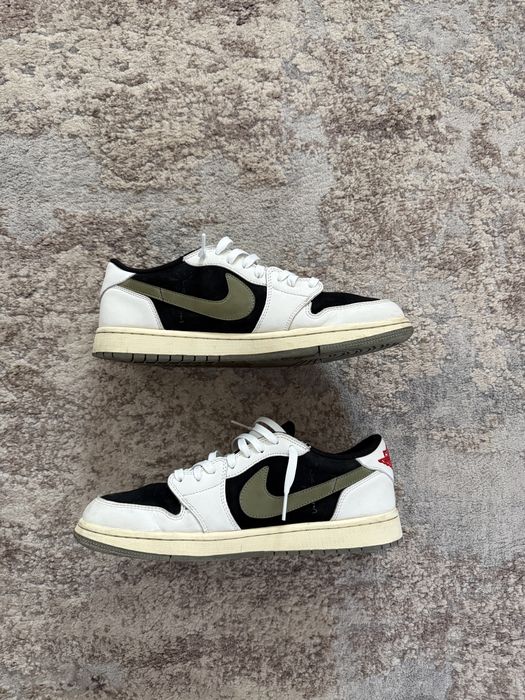 Travis Scott Low Olive Jordan 1