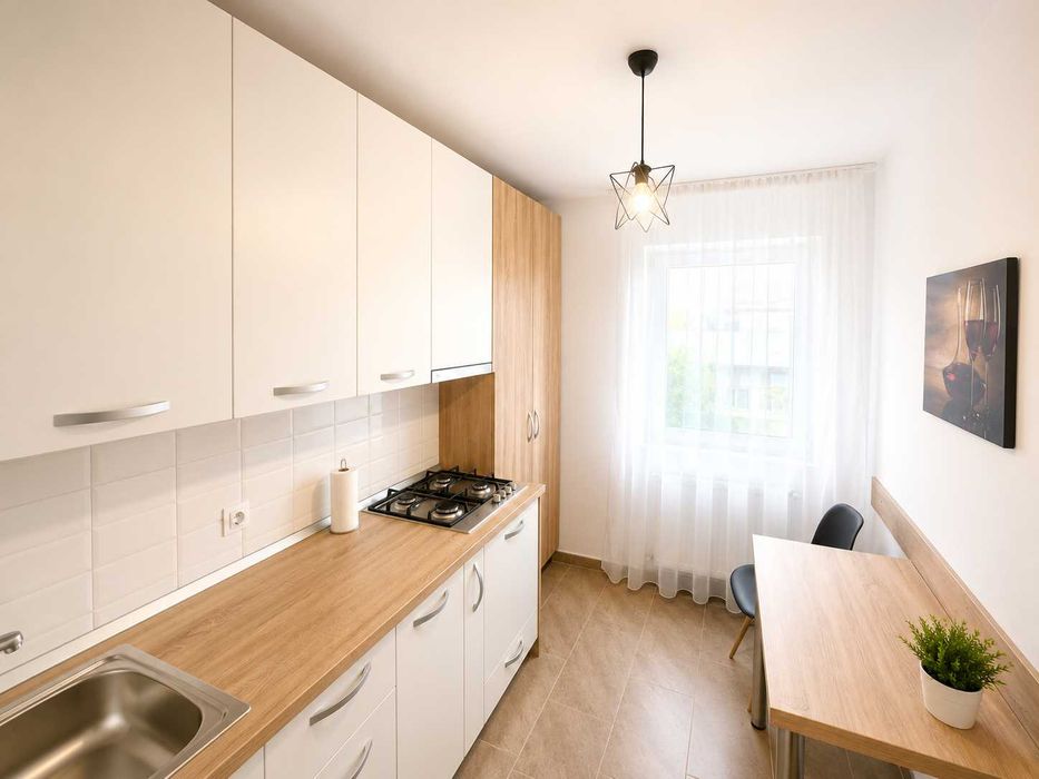 Apartament 2 camere mobilat si utilat + loc de parcare inclus