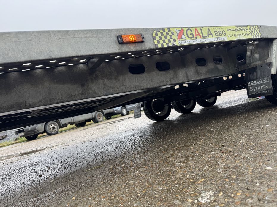 Trailer Gala Syriusz 6m 3500kg platforma