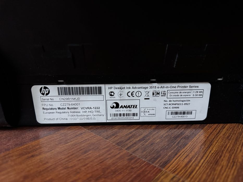 Принтер HP deskjet 3515