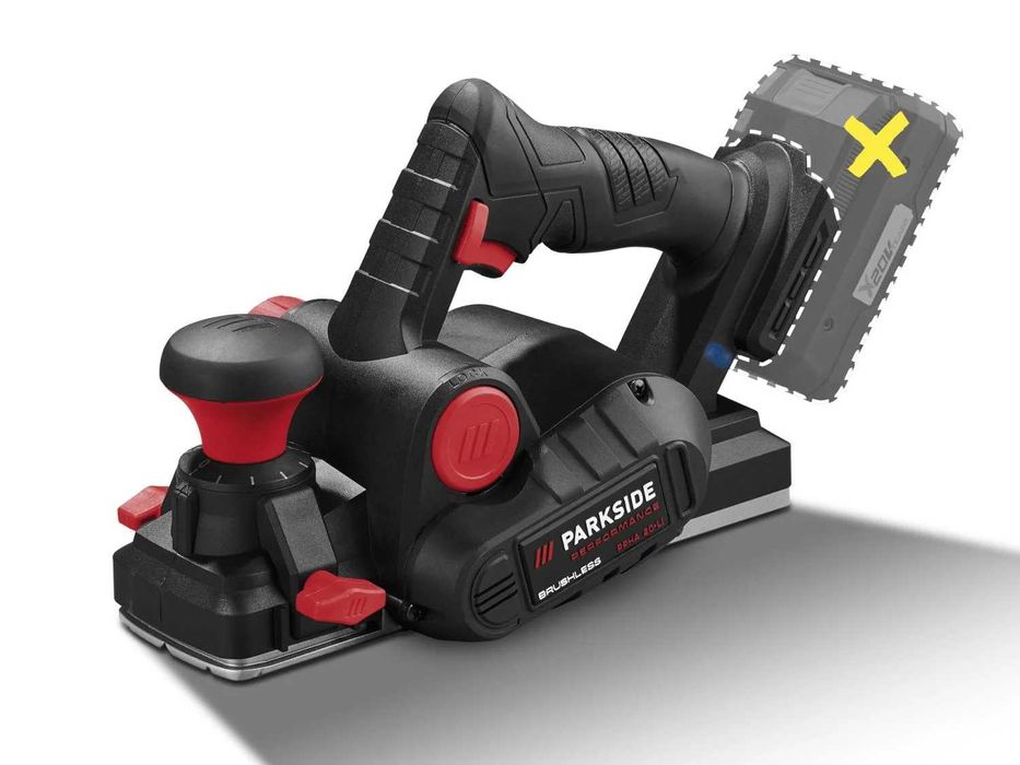 НОВ Акумулаторен Безчетков Ренде Parkside Performance Боди