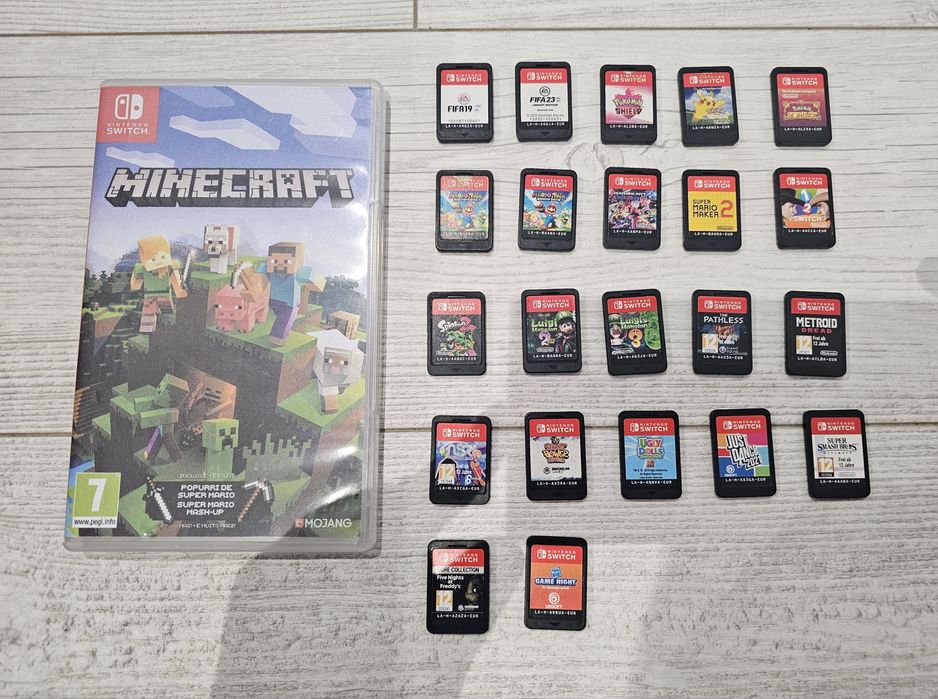 Vând jocuri pentru nintendo switch