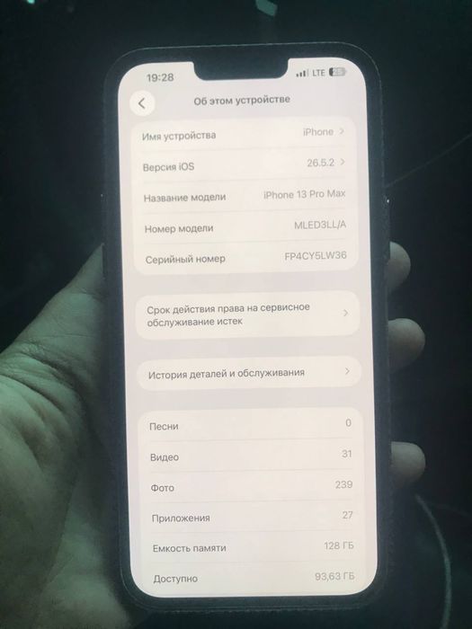 Iphone 13 pro max 128