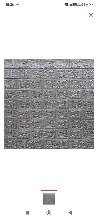 Самоклеющиеся обои кирпич