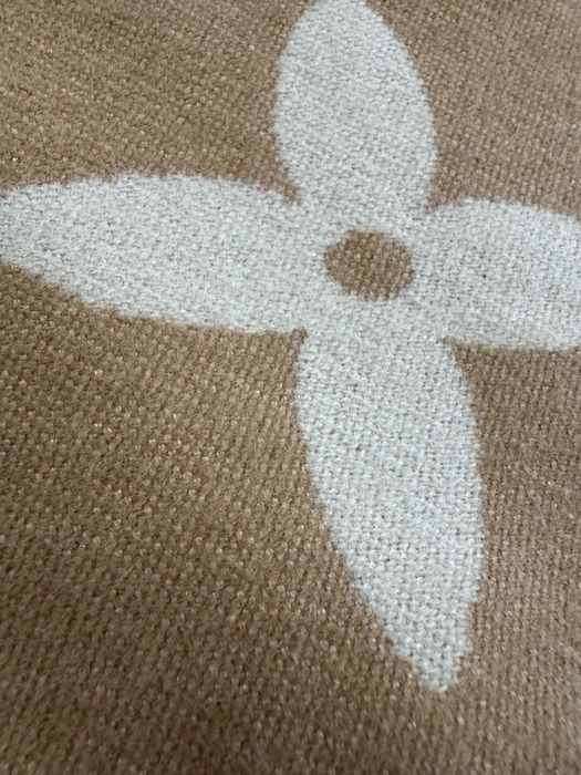 Louis Vuitton-Оригинален чисто нов дамски есенно-зимен шал от кашмир