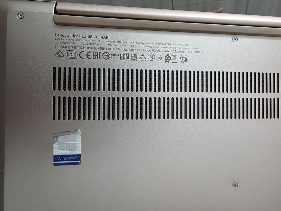 Lenovo IdeaPad S540 – 14” | Ryzen 5 | SSD 1TB | Ușor & portabil