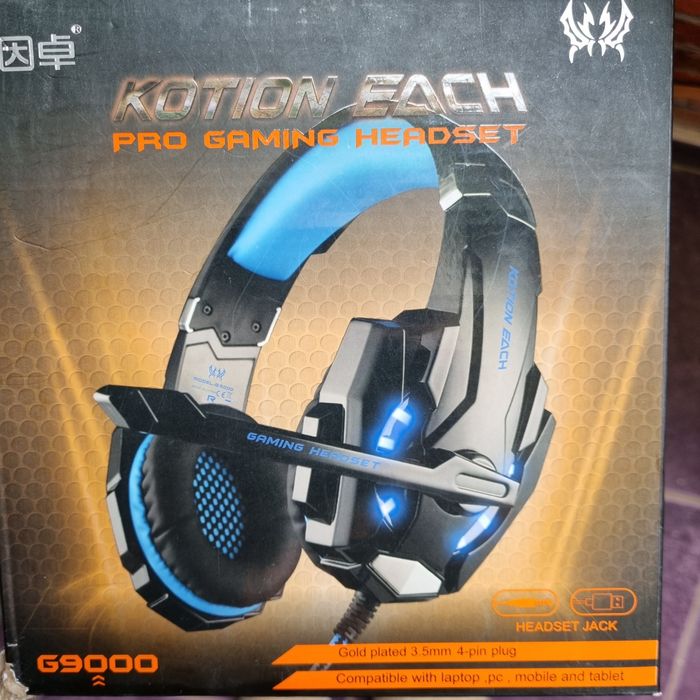 KOTION EACH G9000 Căști de jocuri cu fir pentru PC, PS4 și PUBG