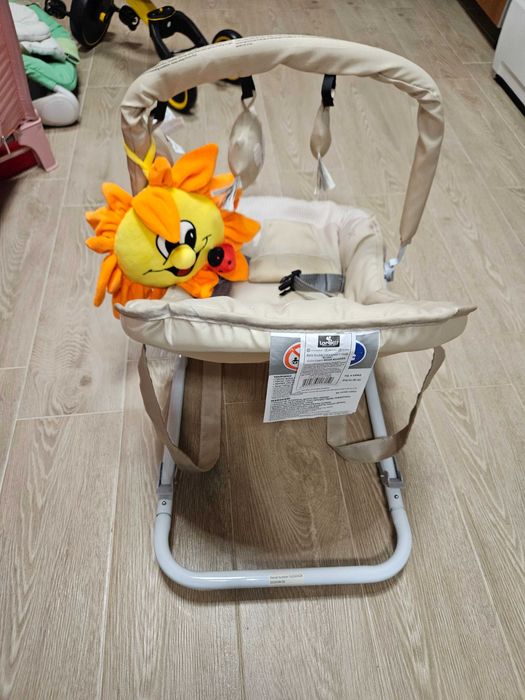Balansoar bebelusi Lorelli Eliza Beige Bunnies