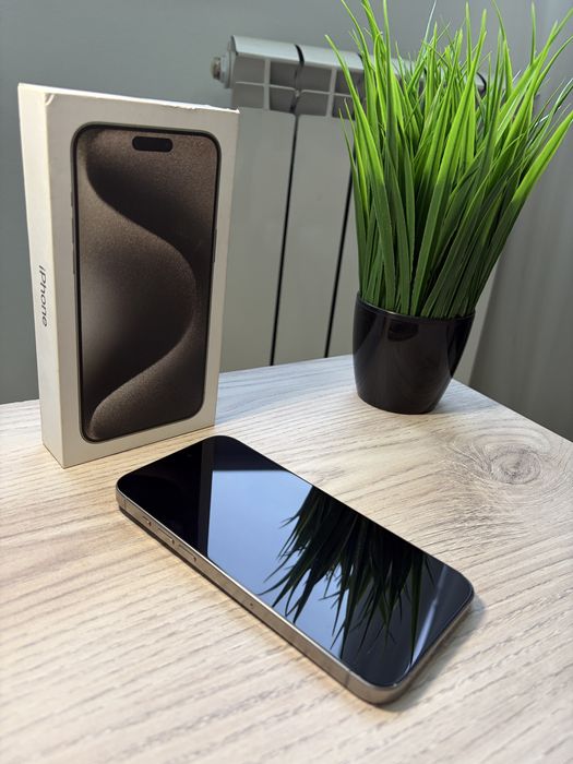 IPHONE 15 pro max (Titanium), 512 GB, 2 Sim, 89% АКБ