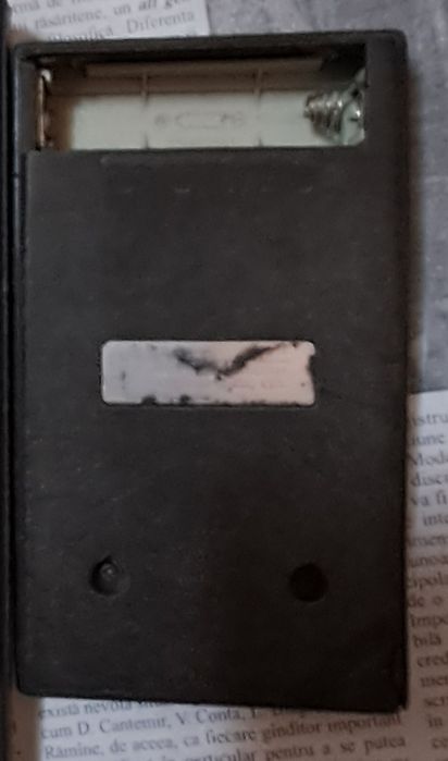 Calculator Sanyo model mai vechi