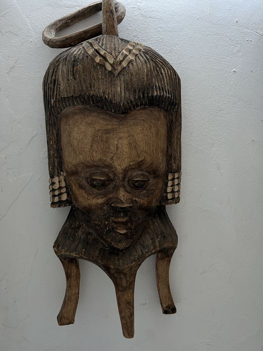 Дървени маски за стена от Африка