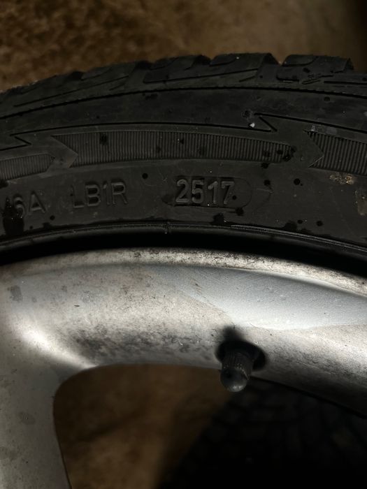Джанти VW 5x112 R17 с зимни гуми