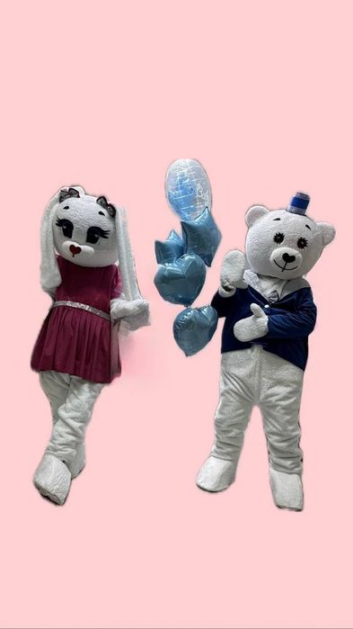 Мишка тедди Зайка прокат