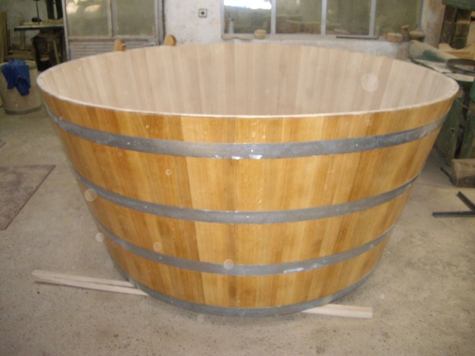 Производство на дървени вани-джакузи,руска баня.
