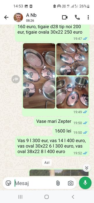 Vase mari Zepter