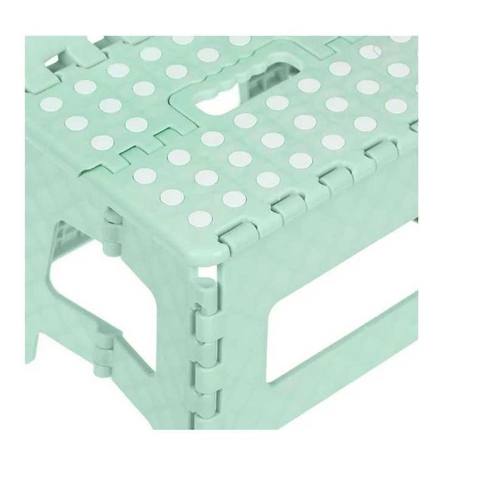 Сгъваемо столче - стъпало за деца Mercado Trade, С дръжка, Зелен