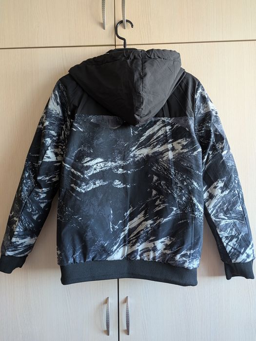 Geacă de iarnă cu 2 fețe copil 12-13 ani