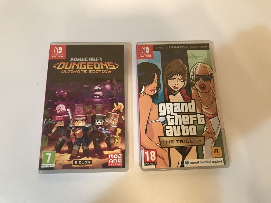 Nintendo switch Neon+3 игры