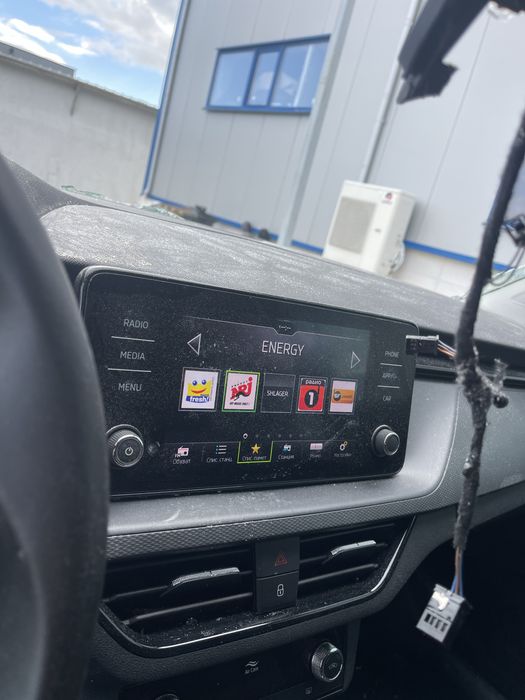 Шкода SCALA на части