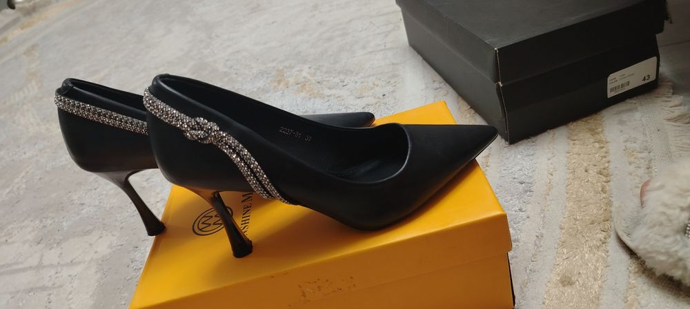 Туфли. Чёрный. В отличном сост