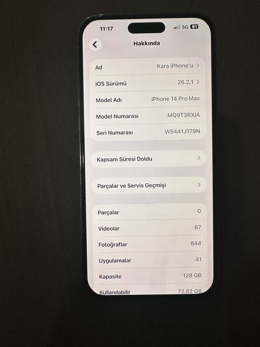 İPhone 14 Pro Max  128 GB ПЪЛЕН КОМПЛЕКТ!