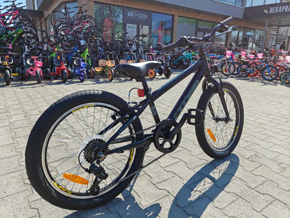 CROSS Велосипед 20" SPEEDSTER черен/жълт