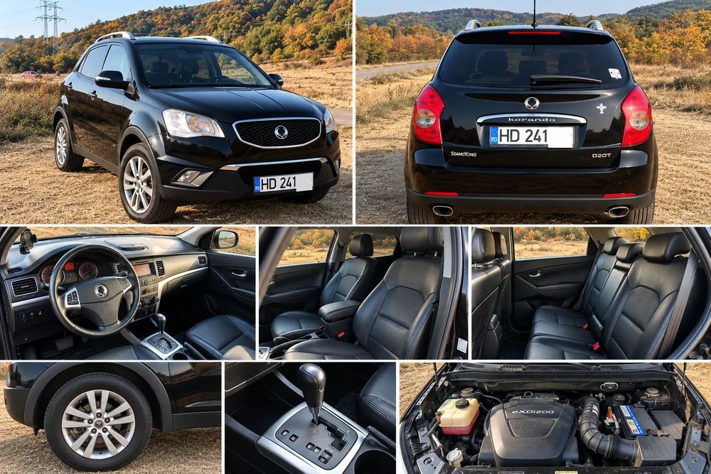 SsangYong Korando SsangYong Korando 2.0 Diesel AUTOMAT – 140.000 KM REALI – PIELE