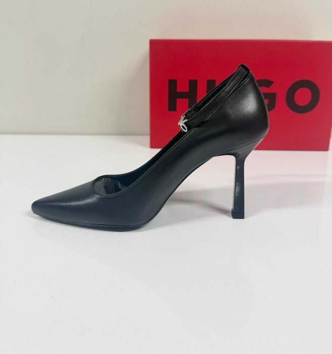 HUGO Ines Pump 90 – Естествена кожа