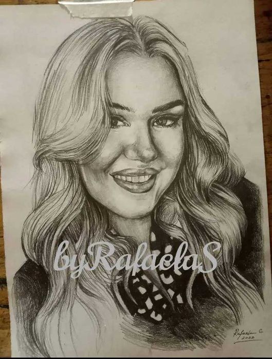 Cadouri personalizate desenez pictez după fotografii A4