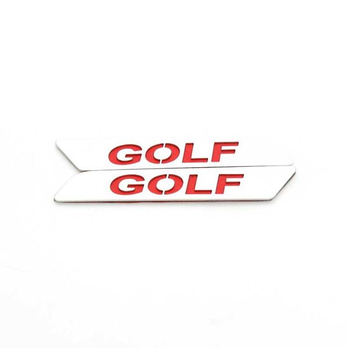 Insertie cu inscriptie gravata GTI,GOLF, Octavia pentru scaune