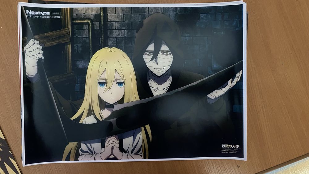 Аниме плакат                          .