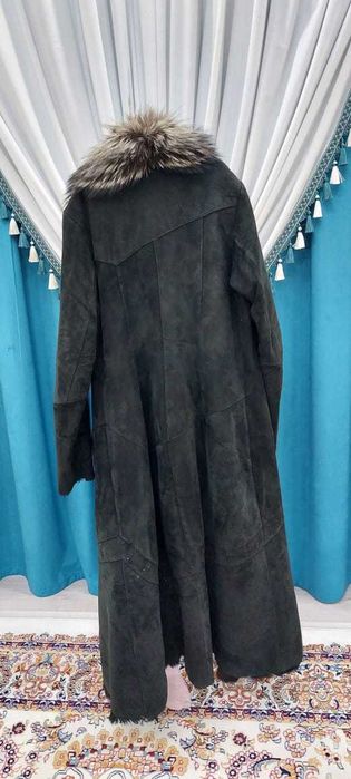 дубленка  натуральная со стразами