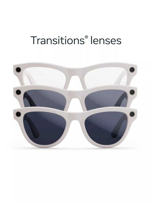 Ray-Ban Meta Skyler Gen2 Transition Sapphire Lens! Новые запечатанные!