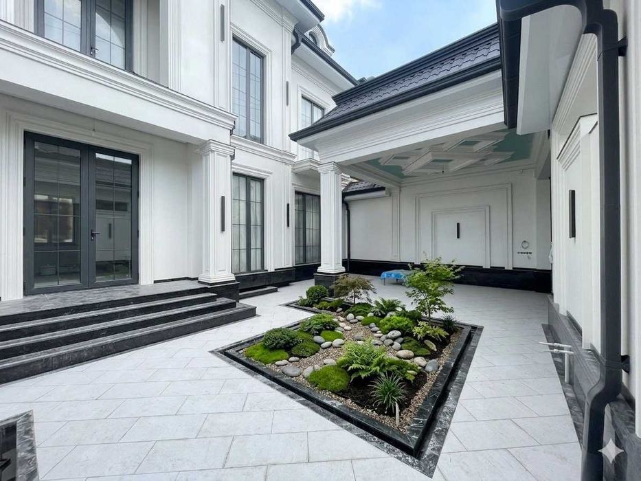 (Добрый) махалла Амир Темур, 4 сот, 450 м², 3 уровня, 7 комнат, Новый